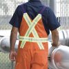 Picture of Premium Uniforms/CUlimited - C5601 - 100% Cotton Bib-Overalls With 2″ Reflective Tape