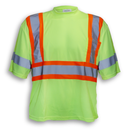 Picture of Big K- Hi Vis Poly Wicking Lime T-Shirt