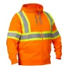 Picture of Forcefield - Deluxe Hi Vis Safety Hoodie, Attached Hood