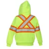 Picture of Forcefield - Deluxe Hi Vis Safety Hoodie, Attached Hood