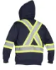 Picture of Forcefield - Deluxe Hi Vis Safety Hoodie, Attached Hood