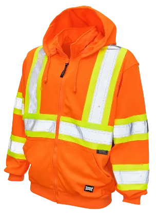 Picture of WorkKing - Fleece Unlined Safety Hoodie