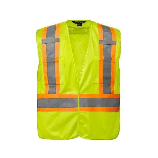 Picture of CX2 Workwear / Hi-Vis - Vanguard - Tricot Hi-Vis 5 Point Tear-Away Vest - Dual Sized