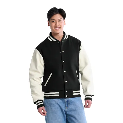 Picture of Heritage 54 - Varsity - Melton and Leather Varsity Jacket
