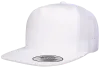 Picture of Yupoong - YP Classics 5 Panel Flat Peak Snap Back Trucker Cap