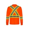 Picture of CX2 Workwear - Beacon - Long Sleeve Hi-Vis T-Shirt