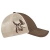 Picture of AJM - 6H877M - Wildlife Stitch - Enzyme Washed Deluxe Chino Twill / Soft Polyester Mesh Cap