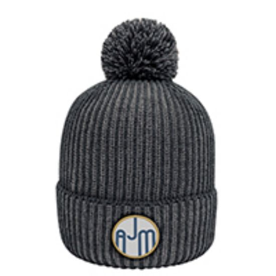 Picture of AJM - 9H267M -  Acrylic Cuff Toque with Flat Seams