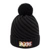 Picture of AJM - 9J210M - Acrylic Cuff Toque (w/ Pompom)