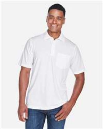 Picture of Core 365 - Mens Performance Pique Polo (With pocket)