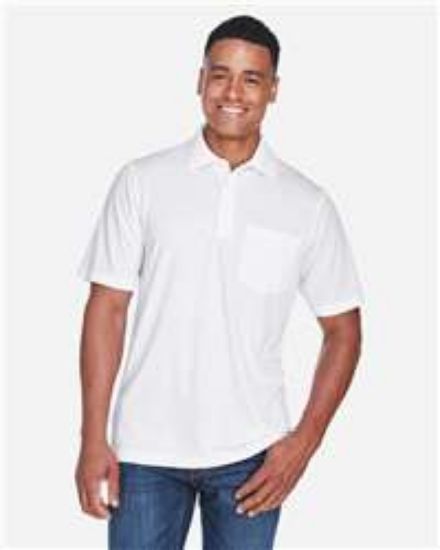 Picture of Core 365 - Mens Performance Pique Polo (With pocket)