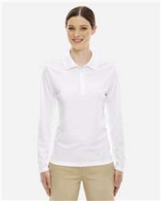 Picture of Core 365 - Women's Pinnacle Performance Long Sleeve Pique Polo