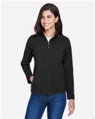 Picture of Core 365 - Women's Cruise Two-Layer Fleece Bonded Soft Shell Jacket