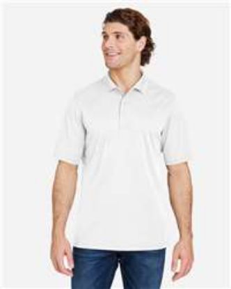 Picture of Core 365 - Mens Market Snag Protect Mesh Polo