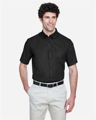 Picture of Core 365 - Mens Tall Optimum Short Sleeve Twill Dress Shirt