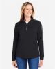 Picture of Core 365 - Womens Market Snag Protect Mesh Colorblock Quarter-Zip Pullover