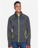 Picture of North End - Mens Flux Mélange Bonded Fleece Jacket