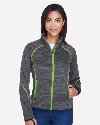 Picture of North End - Women's Flux Mélange Bonded Fleece Jacket