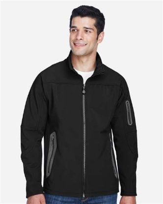 Picture of North End - Mens Three Layer Fleece Bonded Shell Technical Jacket
