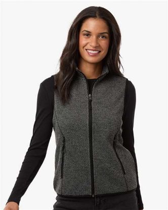 Picture of North End - Women's Jasper Jacquard Fleece Vest
