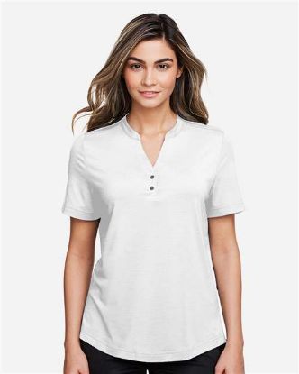 Picture of North End - Women's JAQ Snap-Up Stretch Performance Polo