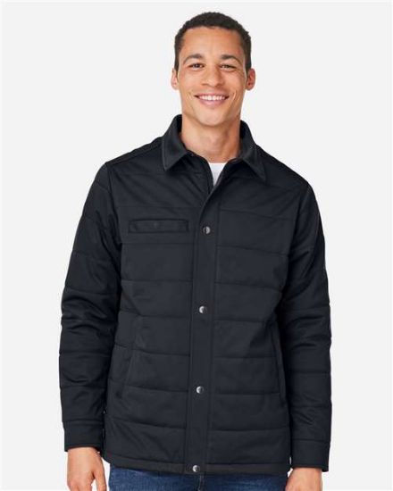 Picture of Harriton - Unisex Guardian Soft Shell Chore Coat