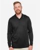 Picture of Harriton - Mens Advantage Snag Protection Plus IL Long Sleeve Polo