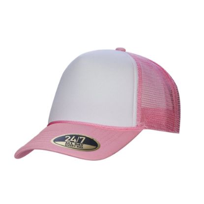 Picture of H08210 - Retro - 5-Panel Foam Snap Back Trucker Cap