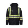 Picture of L01205 - STORM - Full Length HI-VIZ Raincoat with Detachable Hood