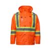 Picture of L01205 - STORM - Full Length HI-VIZ Raincoat with Detachable Hood