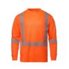 Picture of S05982 - VOLT - Long Sleeve Hi-VIS T-Shirt with Segmented Stripes