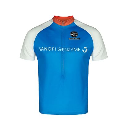 Picture of PO140 - Custom Sublimated 1/2 Zip Cycling Jersey