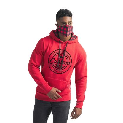 Picture of P0227 Custom Men's 80/20 Pullover Fleece Hoodie