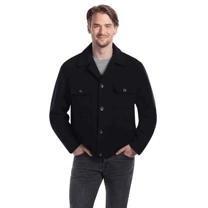 Picture of JK612 Custom Melton jacket with quilted lining