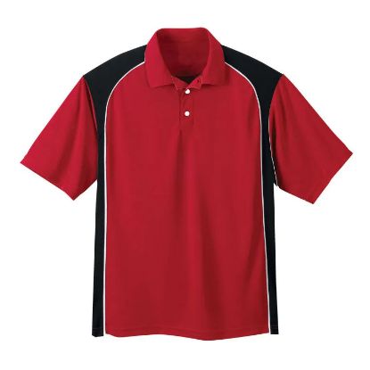 Picture of GS122 Custom Two-toned polo shirt with self collar & piping detail