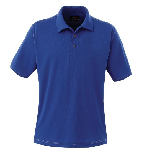 Picture of GS282 Custom Polo shirt with contrast stitching & self collar (ladies')