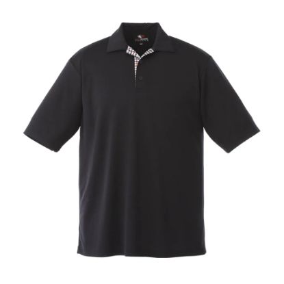 Picture of GS258 Custom Polo shirt with sublimated inner placket & self collar