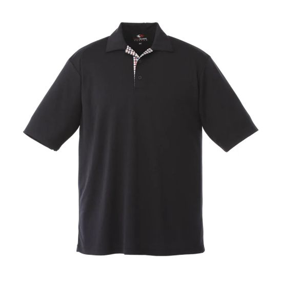 Picture of GS258 Custom Polo shirt with sublimated inner placket & self collar
