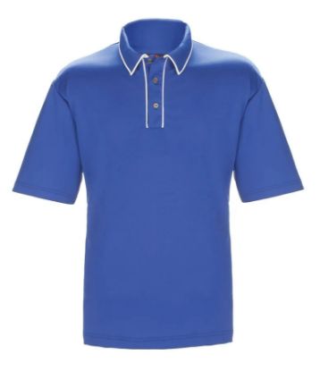 Picture of GS248 Custom Polo shirt with piping detail & self collar