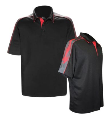 Picture of GS243 Custom Polo shirt with sublimated insert & self collar