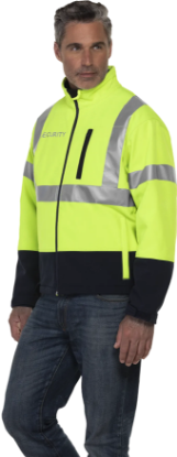 Picture of JK658 Custom Two-toned jacket with reflective tape