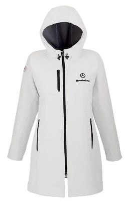 Picture of JK303 Custom Unlined 3/4 length softshell jacket with hood (ladies')