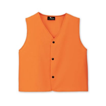Picture of VT128 Custom Hi-vis safety vest with snap front closure