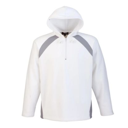 Picture of PO137 Custom Two-toned 1/4 zip hoody