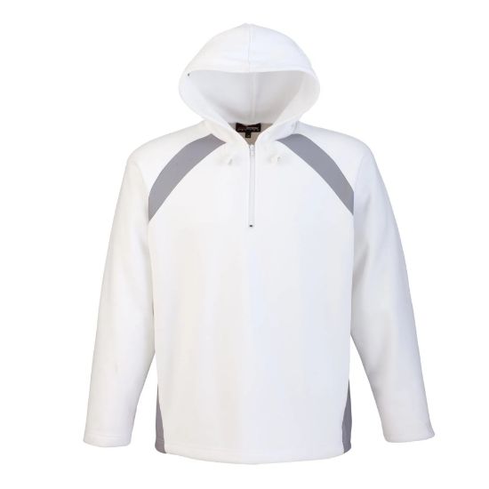 Picture of PO137 Custom Two-toned 1/4 zip hoody