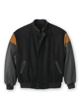 Picture of JK87 - Custom Melton and Leather Varsity Jacket