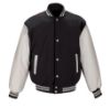 Picture of JK382 - Custom Melton and Leather Varsity Jacket