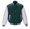 Picture of JK382 - Custom Melton and Leather Varsity Jacket