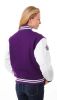 Picture of JK543 - Custom Ladies Melton and Leather Varsity Jacket