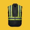 Picture of CX2 Workwear - Titan - Hi-Viz Vest with Sherpa Lining